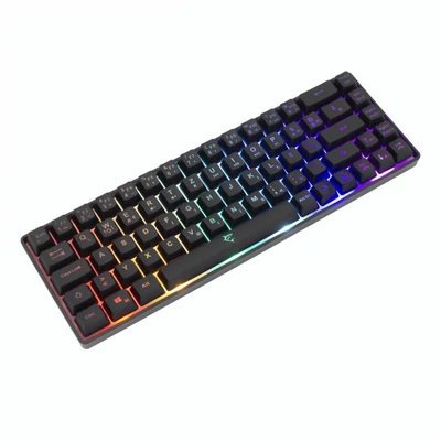 Kép 2/5 - White Shark Ronin RGB Gaming keyboard Black HU