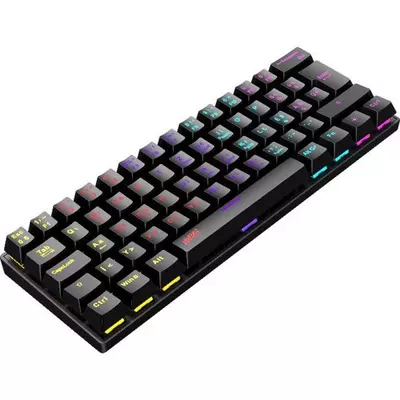 Kép 4/5 - Ventaris Lissgard RGB Blue Switch Mechanical Gamer Keyboard Black HU