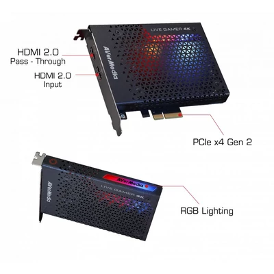 Kép 4/4 - AverMedia GC573 Video Capture Card Live Gamer 4K