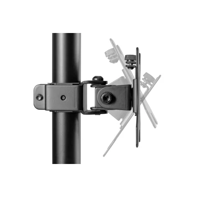 Kép 2/5 - Digitus Universal Dual Monitor Stand 17-32" Black