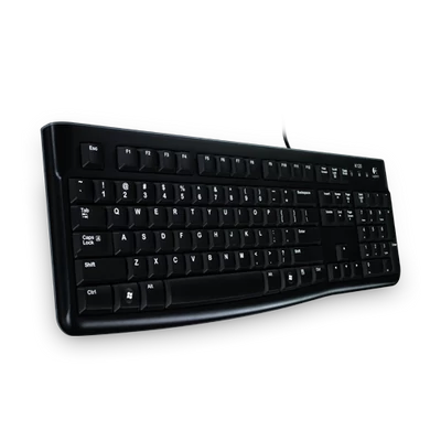 Logitech K120 USB billentyűzet Black HU