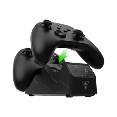 Kép 3/7 - Turtle Beach Fuel Dual Controller töltőállomás & fejhallgató állvány Xbox