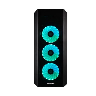 Kép 2/6 - Chieftec Scorpion 3 Gaming Tempered Glass Black