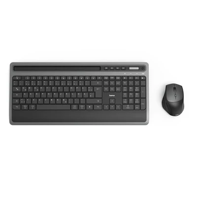 Kép 2/5 - Hama KMW-600 Plus Wireless billentyűzet + egér Black HU