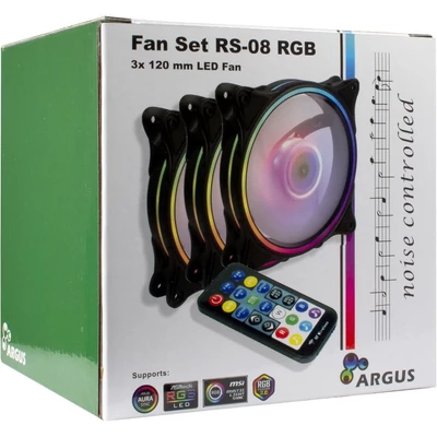 Kép 8/8 - Inter-Tech ARGUS RGB-FAN SET RS-08