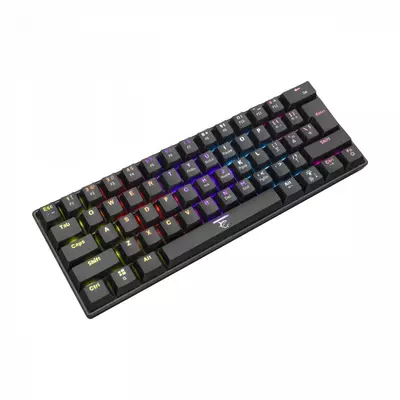 Kép 2/7 - White Shark GK-2022B Shinobi Brown Switches Mechanical 60% Gaming Keyboard Black HU