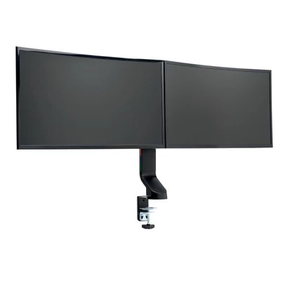 Kép 2/7 - Kensington SmartFit Space-Saving Dual Monitor Arm Black