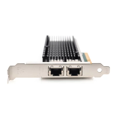 Kép 2/7 - Digitus DN-10163 10Gbps Dual Port ethernet Server adapter