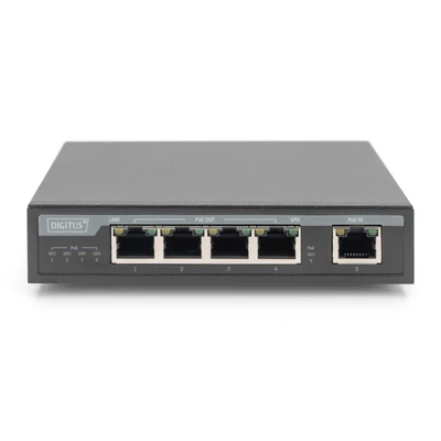 Kép 3/4 - Digitus DN-95128-1 4 Port Gigabit 4PPoE Extender