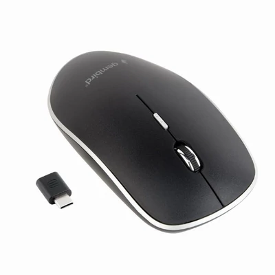 Kép 2/3 - Gembird MUSW-4BSC-01 Silent Wireless Mouse Black