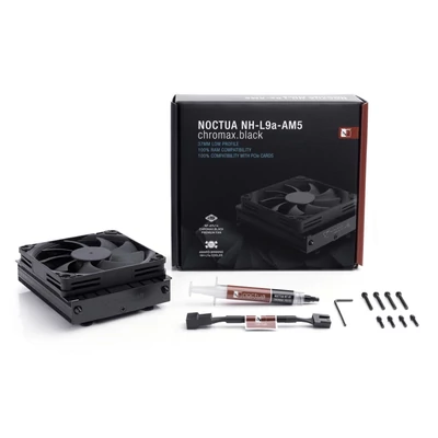 Kép 4/4 - Noctua NH-L9A-AM5 CHROMAX.BLACK