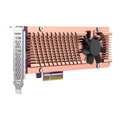 Kép 4/9 - QNAP QM2-2P-344A Dual M.2 22110/2280 PCIe NVMe SSD Expansion Card
