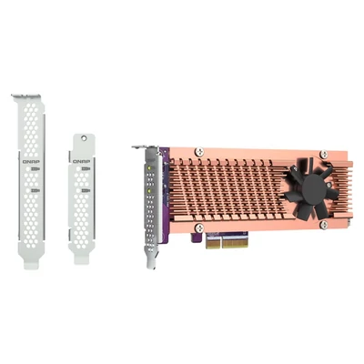 Kép 9/9 - QNAP QM2-2P-344A Dual M.2 22110/2280 PCIe NVMe SSD Expansion Card