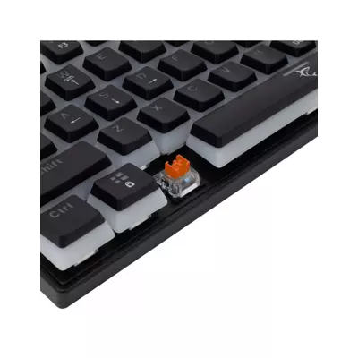 Kép 4/5 - White Shark GK-2202B Ashiko Red Switches Mechanical 60% Gaming Keyboard Black US
