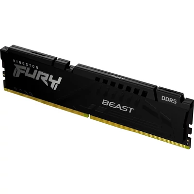 Kép 6/6 - Kingston 64GB 5200Mhz Kit(4x16GB) Fury Beast Black
