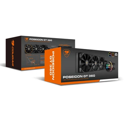Kép 7/7 - Cougar Poseidon GT 360 AiO Liquid Water Cooling