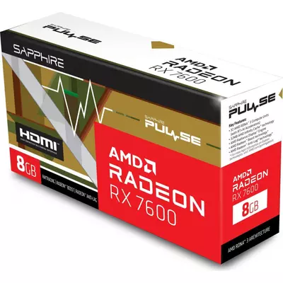 Kép 7/7 - Sapphire Radeon RX 7600 8GB Pulse Gaming OC