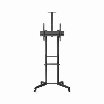 Kép 2/4 - SBOX FS-401 Floor Mobile Mount 37"-70" Black