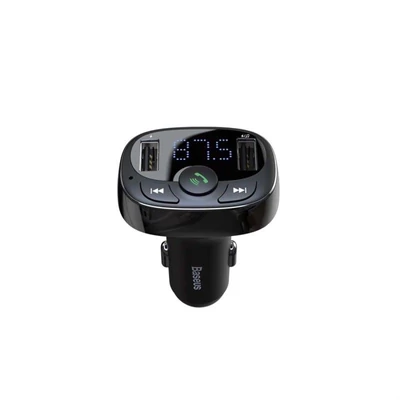 Kép 3/4 - Baseus T típusú Bluetooth FM Transmitter Black