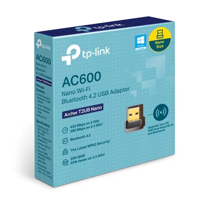 Kép 5/5 - TP-Link Archer T2UB Nano AC600 Nano Wi-Fi Bluetooth 4.2 USB adapter