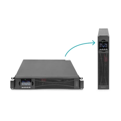 Kép 2/7 - Digitus DN-170094 Online Back-UPS LCD 1500VA UPS