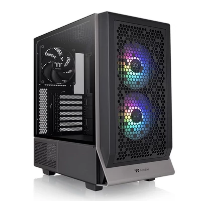 Kép 4/6 - Thermaltake Ceres 300 ARGB Tempered Glass Black