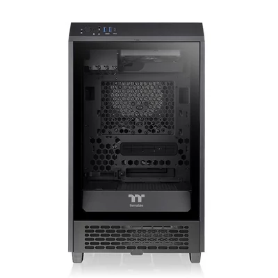 Kép 2/6 - Thermaltake The Tower 200 Mini Chassis Tempered Glass Black
