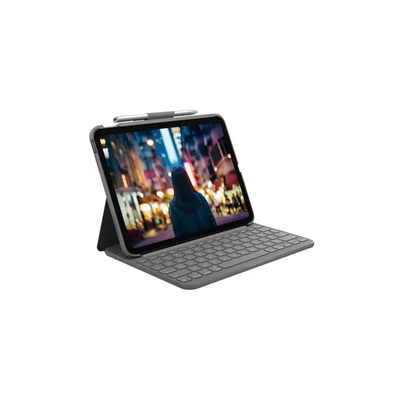 Logitech Slim Folio For iPad (10th gen) Oxford Grey Schweizer