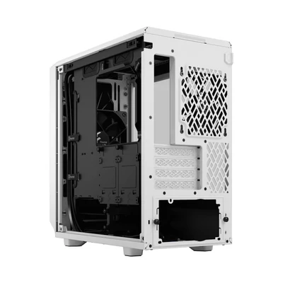 Kép 17/18 - Fractal Design Meshify 2 Tempered Glass Mini White TG Clear Tint
