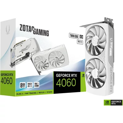 Zotac GeForce RTX 4060 8GB DDR6 Twin Edge OC White Edition
