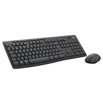 Kép 3/6 - Logitech MK370 Wireless billentyűzet + optikai egér Black UK