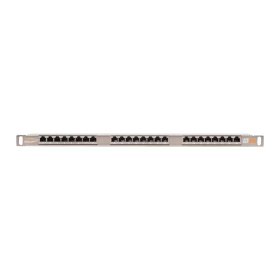 NIKOMAX 24-port patch panel 0,5U szürke