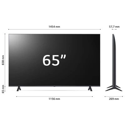 Kép 11/11 - LG 65" 65UR78003LK LED Smart