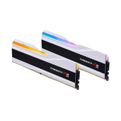 Kép 2/4 - G.SKILL 64GB DDR5 6000MHz Kit(2x32GB) Trident Z5 RGB Matte White