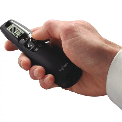 Kép 3/4 - Logitech R700 Laser Presentation Remote Wireless Presenter Red Laser Black