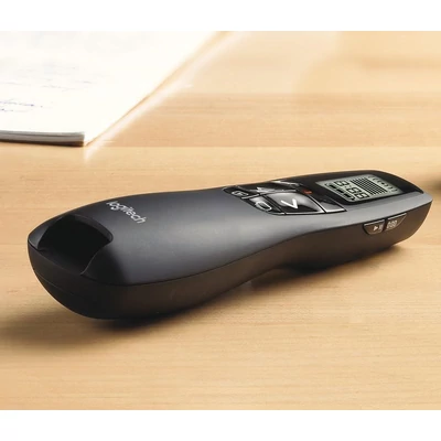 Kép 4/4 - Logitech R700 Laser Presentation Remote Wireless Presenter Red Laser Black