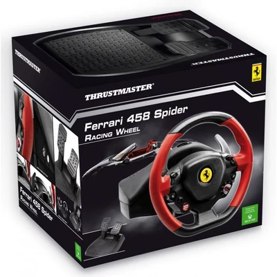 Kép 4/4 - Thrustmaster Ferrari 458 Spider Racing USB Kormány Black/Red