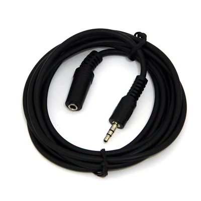Noname 3,5 jack audio hosszabbító 2m Black