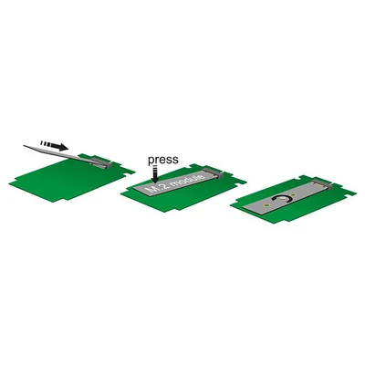 Kép 3/5 - DeLock SATA to M.2 Converter