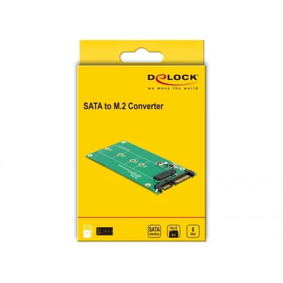 Kép 5/5 - DeLock SATA to M.2 Converter
