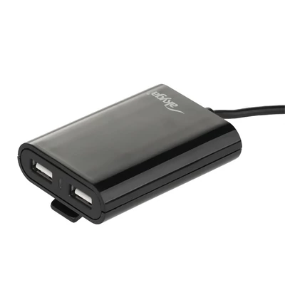 Kép 4/6 - Akyga AK-CH-10 USB Adapter 12-24V/5V/9A 4USB Black