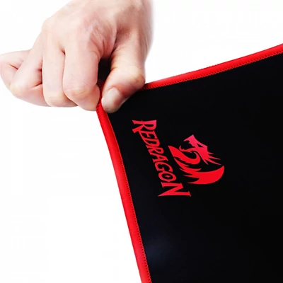 Kép 4/6 - Redragon Archelon L Gaming Egérpad Black/Red