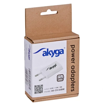 Kép 3/4 - Akyga AK-CH-03WH USB Adapter White