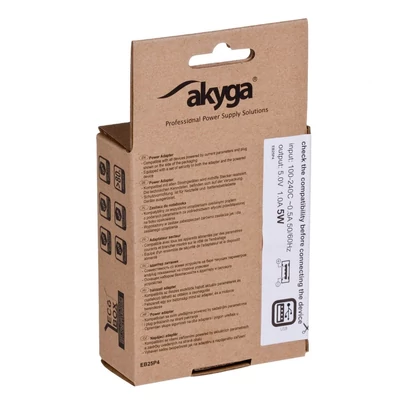 Kép 4/4 - Akyga AK-CH-03WH USB Adapter White