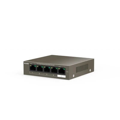 Kép 3/4 - Tenda TEG1105P-4-63W 5 portos gigabit asztali switch 4db PoE porttal