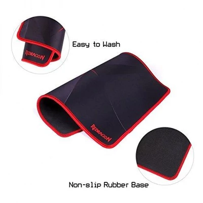 Kép 3/4 - Redragon Capricorn Egérpad Black