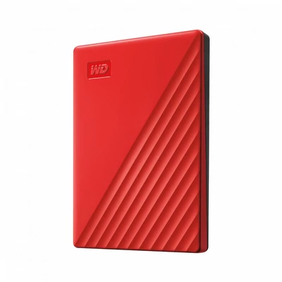 Kép 2/7 - Western Digital 4TB 2,5" USB3.2 My Passport Red