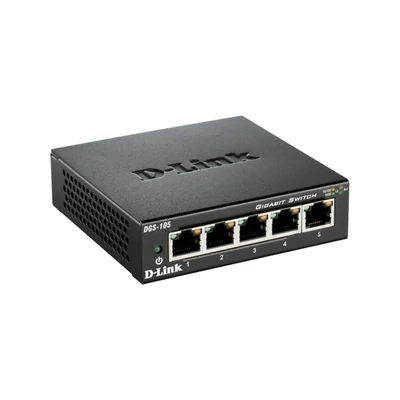 Kép 2/3 - D-Link DGS‑105 5‑port gigabit nem menedzselhető asztali switch