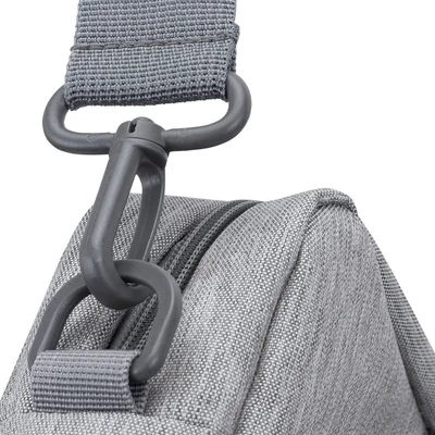 Kép 8/17 - RivaCase 7532 Anti-theft Laptop Bag 15,6" Grey/Dark Blue