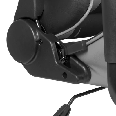 Kép 3/4 - Delight Bemada BMD1106GY Gaming Chair Black/Grey